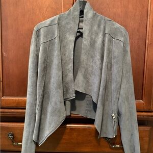 Suede Moto Jacket